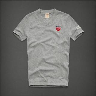 Tee shirt Hollister Homme Gris